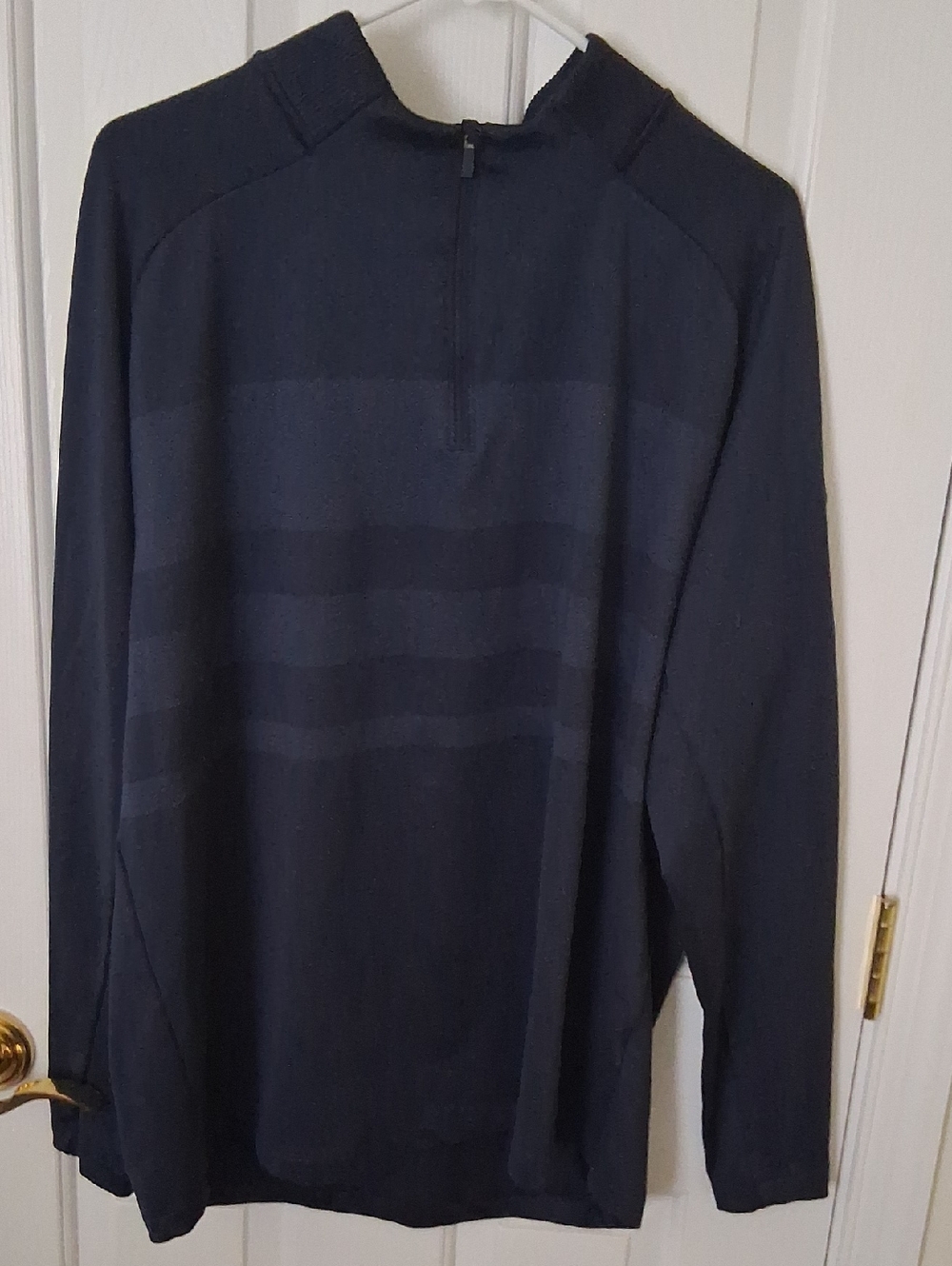 Navy Nike Dri-Fit 1/2 Zip Golf Long Sleeve Pullover Size XL EXTRA Large